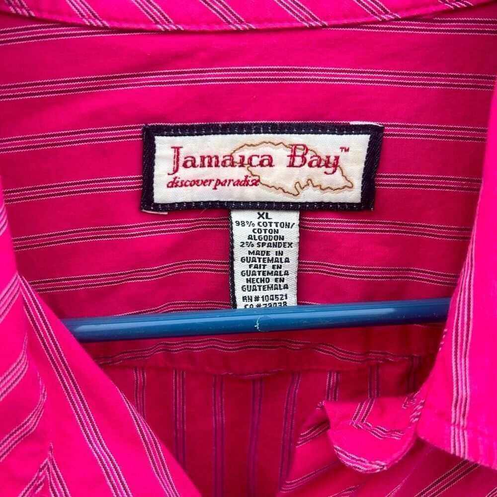 Vintage Jamaica Bay button down long sleeve size xl - Picture 3 of 8